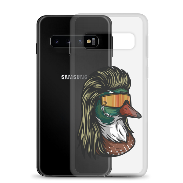 Duck Mullet Samsung Case - Clear