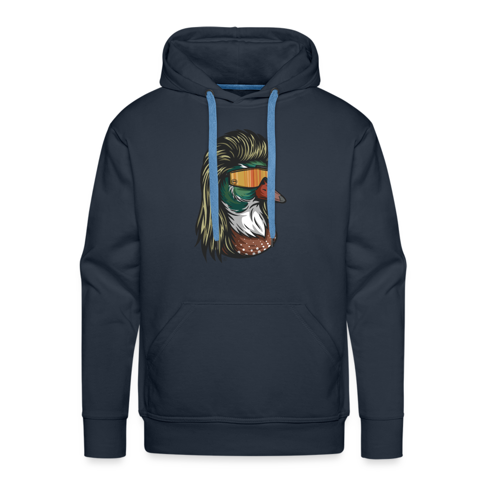 Duck Mullet Premium Hoodie - navy