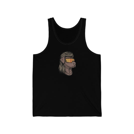 Chocolate Lab Mullet Tank