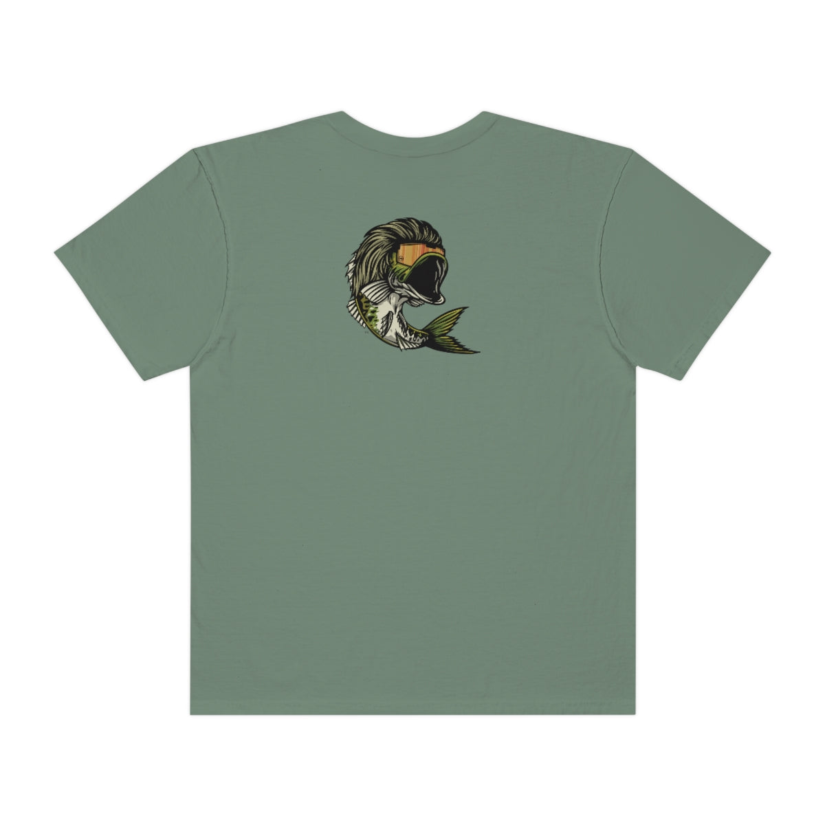Bass Mullet on Back Side, MKH Brand on Front Side - Comfort Colors Premium Shirt