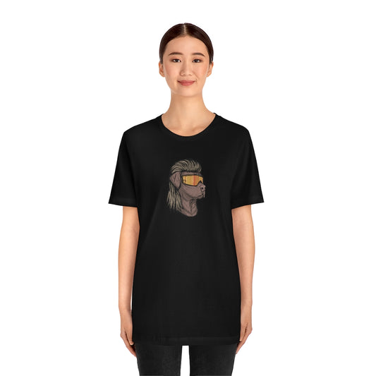 Chocolate Lab Mullet Premium Tee