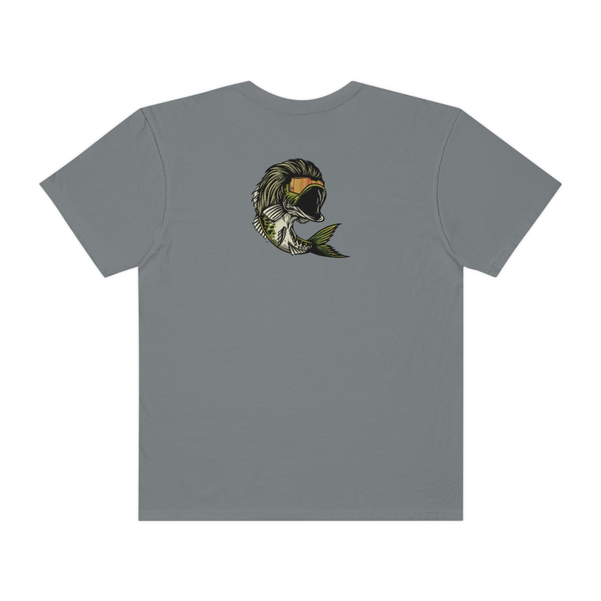 Bass Mullet on Back Side, MKH Brand on Front Side - Comfort Colors Premium Shirt