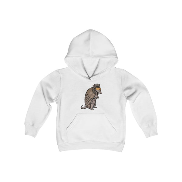 Armadillo Mullet Youth Hoodie