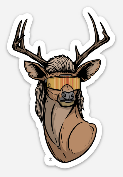Deer Mullet 2.0 Sticker