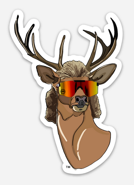 Deer Mullet Sticker
