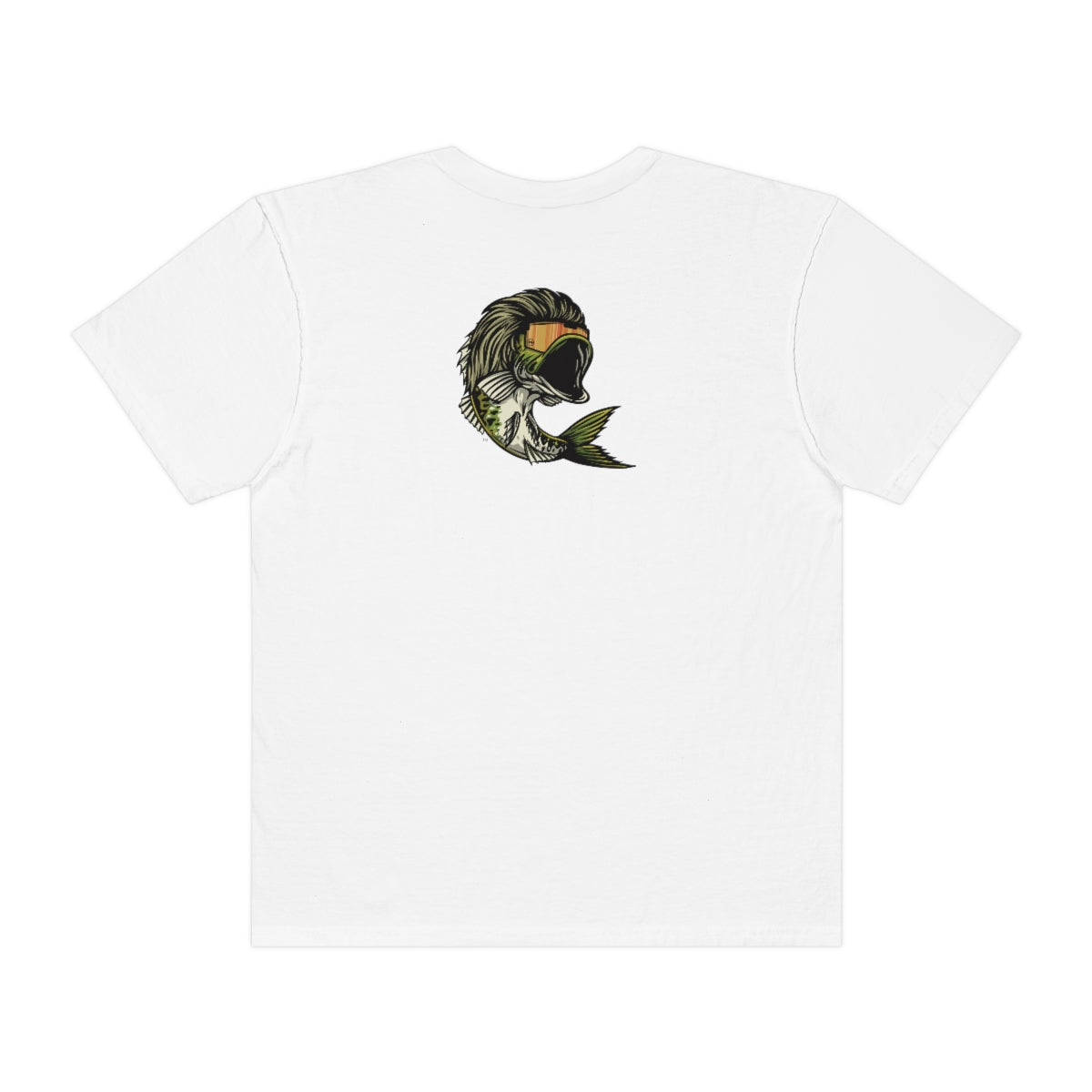 Bass Mullet on Back Side, MKH Brand on Front Side - Comfort Colors Premium Shirt