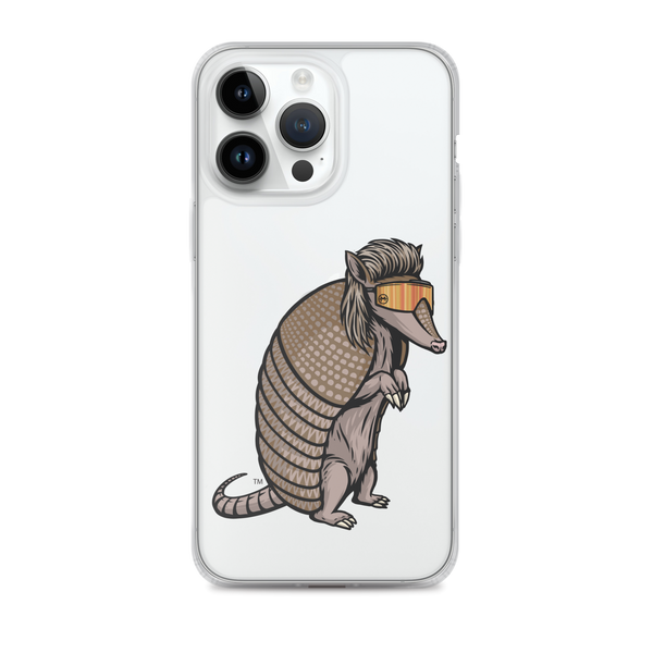 Armadillo Mullet iPhone Case - Clear