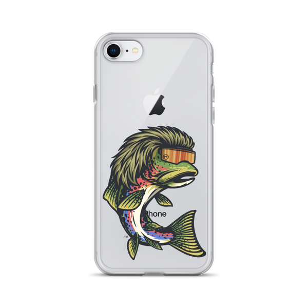 Trout Mullet iPhone Case - Clear