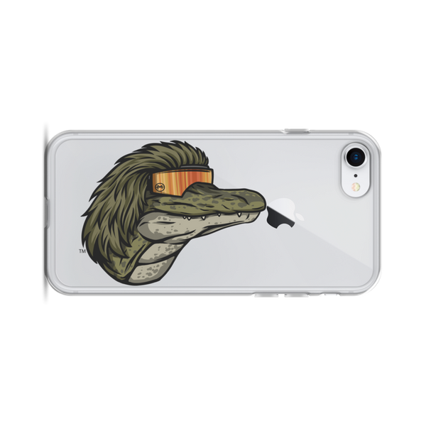 Gator Mullet iPhone Case - Clear