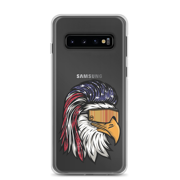 Eagle Mullet USA Samsung Case - Clear