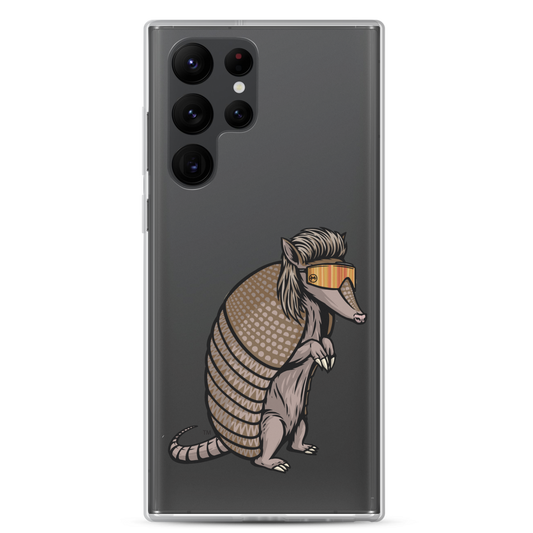 Armadillo Mullet Samsung Case - Clear