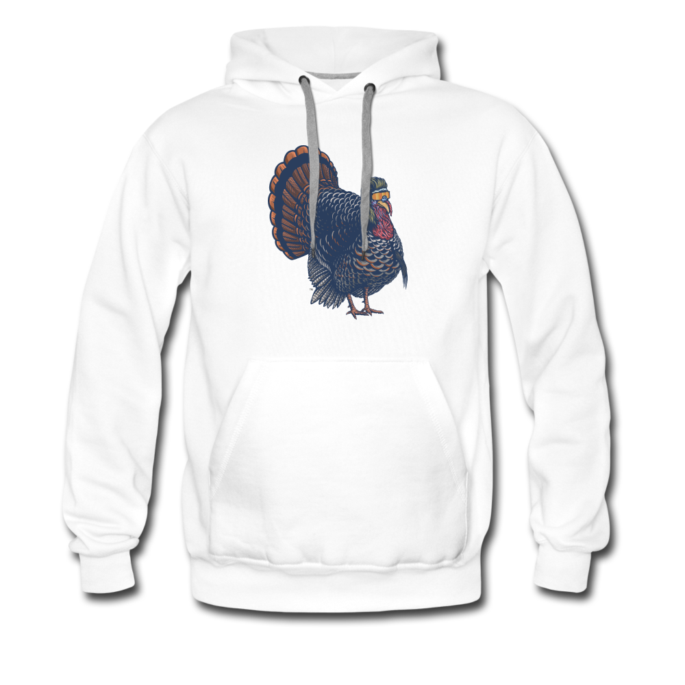 Turkey Mullet Premium Hoodie - white