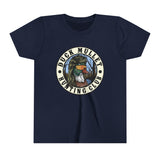 Duck Mullet Hunting Team Badge Youth Tee