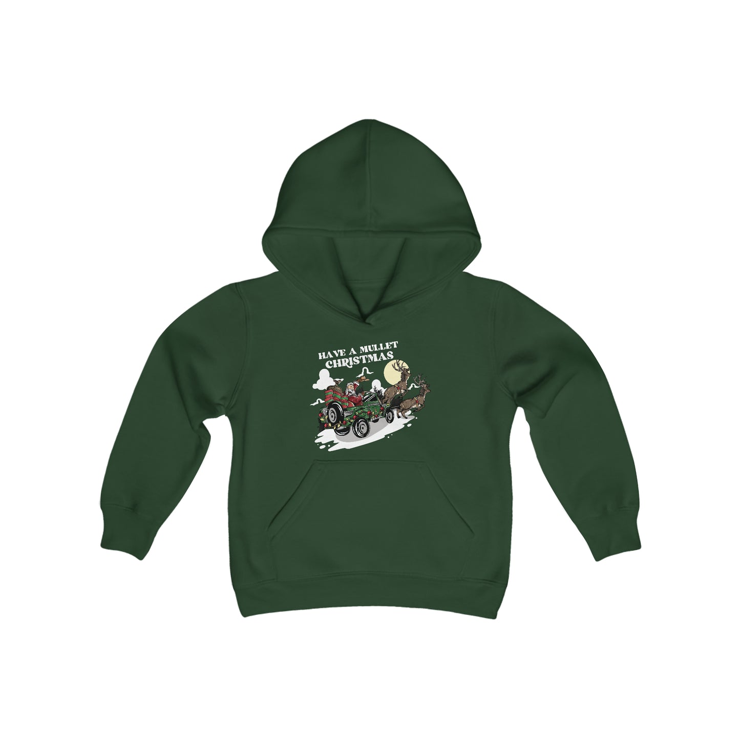 Have a Mullet Christmas Youth Hoodie
