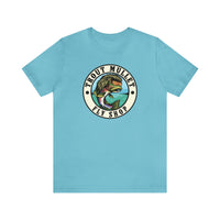 Trout Mullet Fly Shop Badge Tee