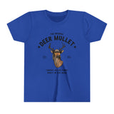 The Original Deer Mullet Motto Color Youth Tee