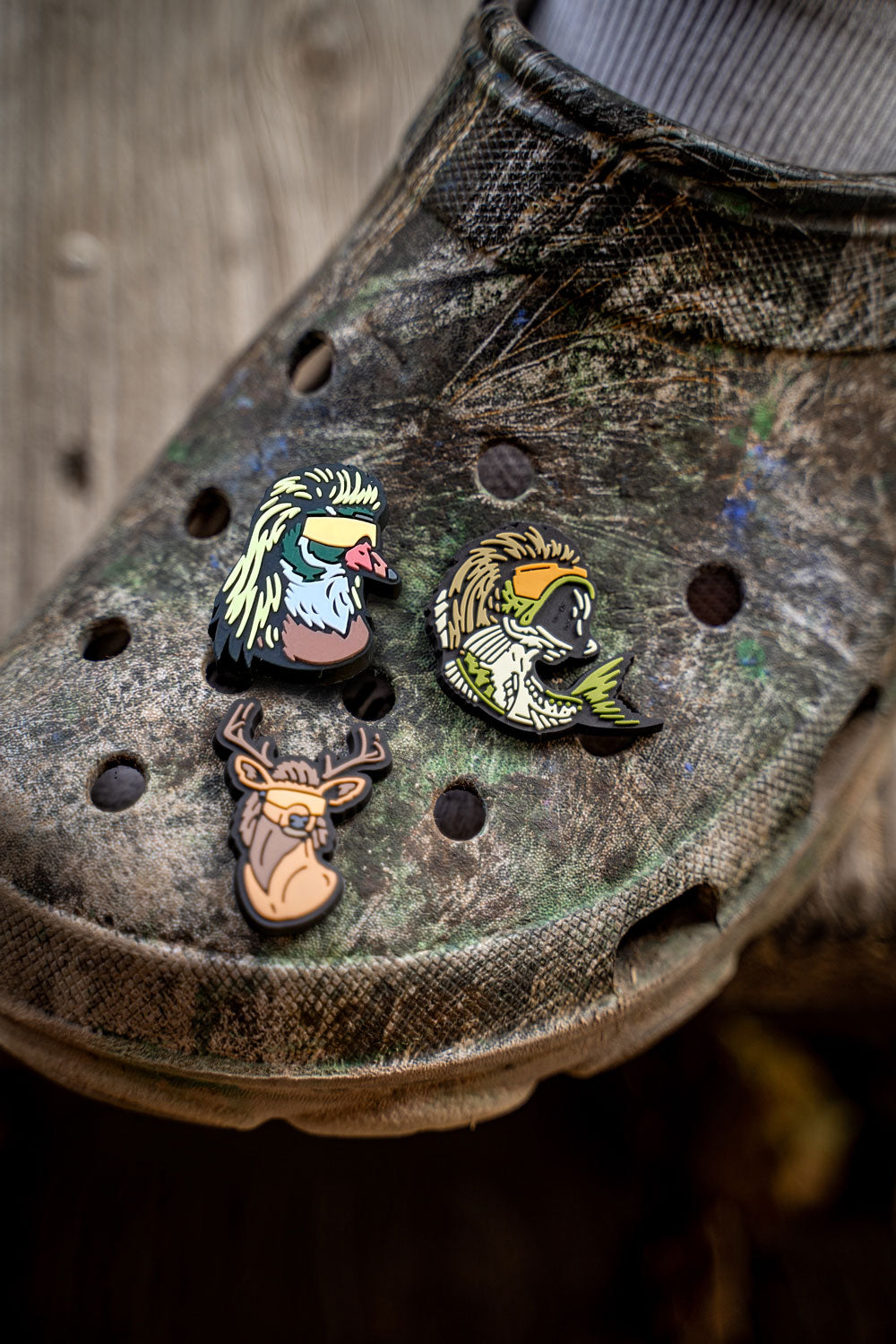 Bass Mullet Shoe Charm for Crocs