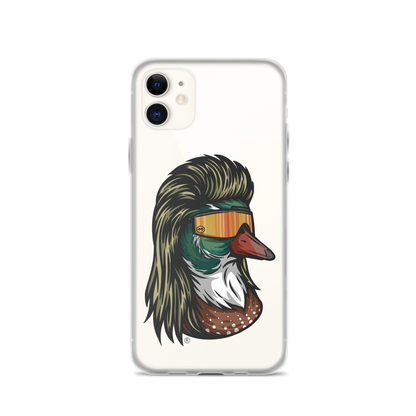 Duck Mullet iPhone Case - Clear