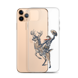 Deer Mullet Cowboy iPhone® Case - Clear