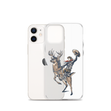 Deer Mullet Cowboy iPhone® Case - Clear