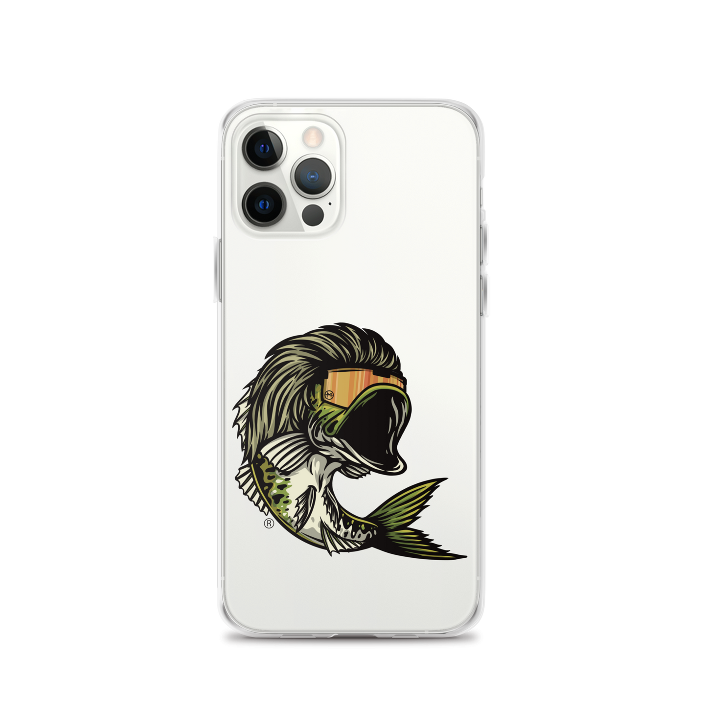 Bass Mullet iPhone Case - Clear