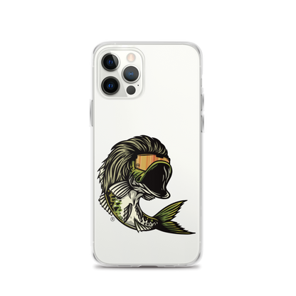 Bass Mullet iPhone Case - Clear
