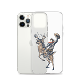 Deer Mullet Cowboy iPhone® Case - Clear