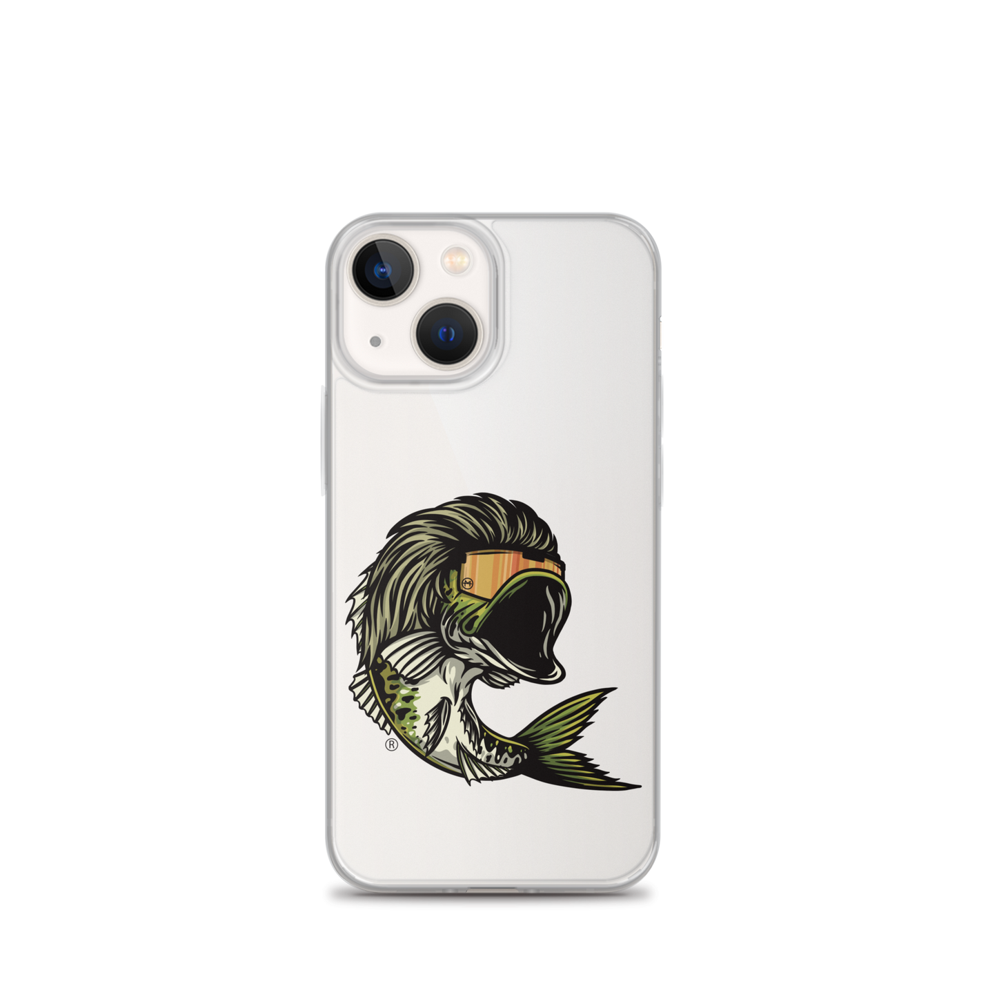Bass Mullet iPhone Case - Clear