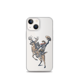 Deer Mullet Cowboy iPhone® Case - Clear