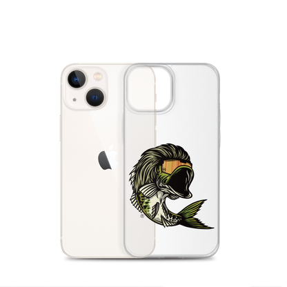 Bass Mullet iPhone Case - Clear