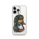 Duck Mullet iPhone Case - Clear