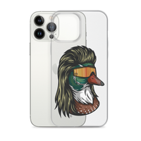 Duck Mullet iPhone Case - Clear