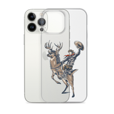 Deer Mullet Cowboy iPhone® Case - Clear