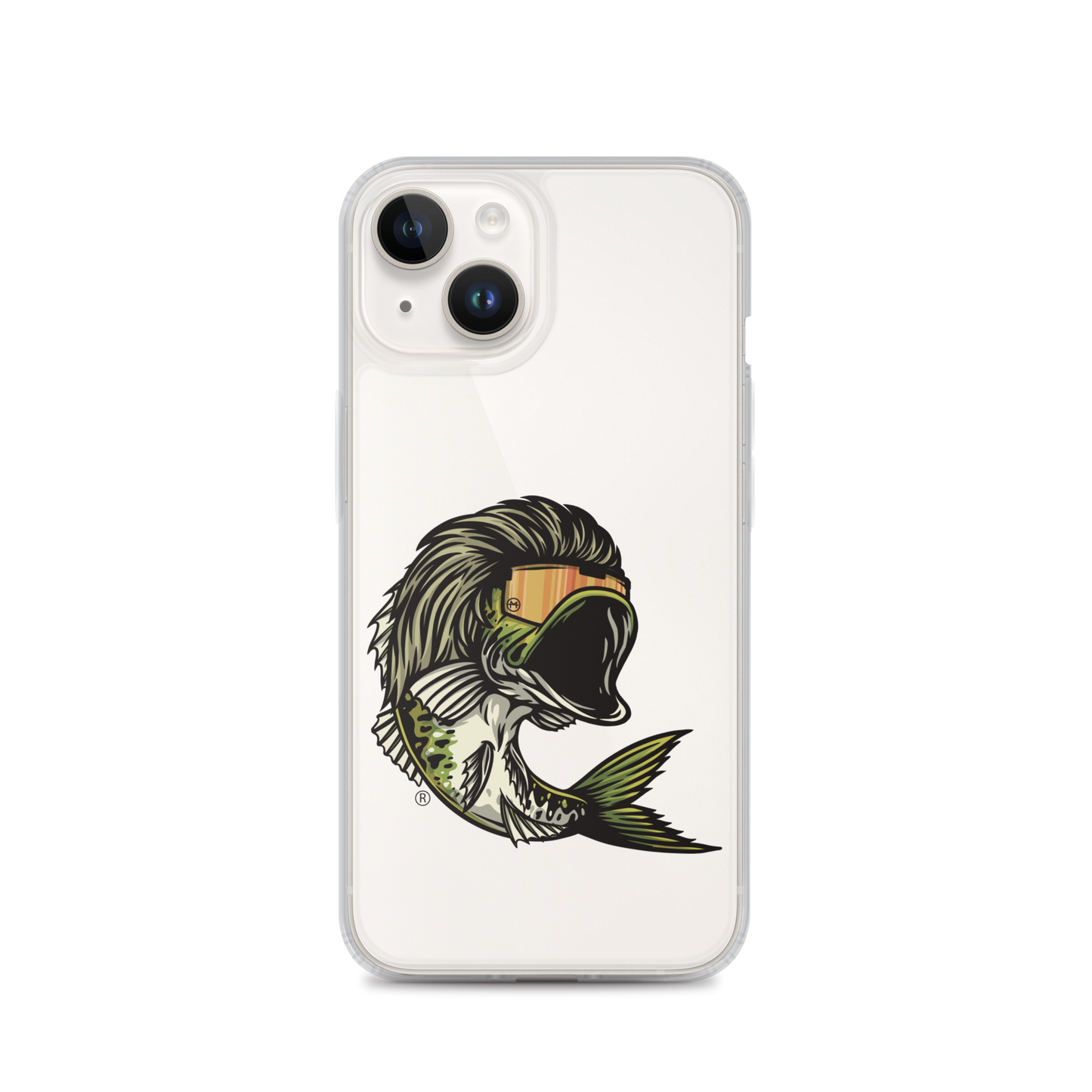 Bass Mullet iPhone Case - Clear