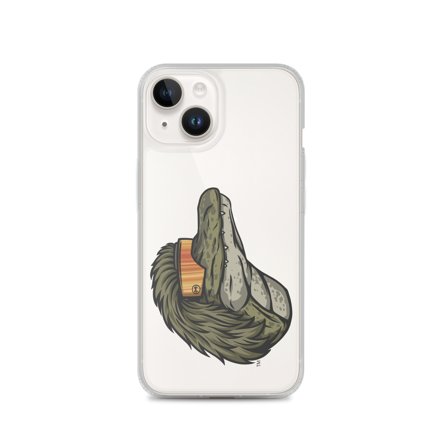 Gator Mullet iPhone Case - Clear