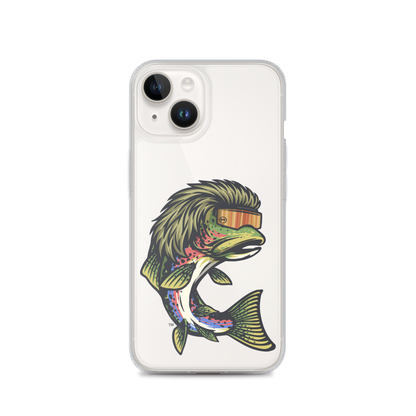 Trout Mullet iPhone Case - Clear