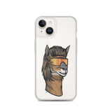 Llama Mullet iPhone Case - Clear