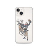 Deer Mullet Cowboy iPhone® Case - Clear