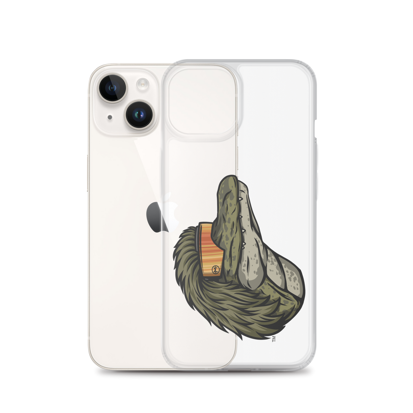 Gator Mullet iPhone Case - Clear