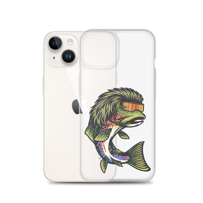 Trout Mullet iPhone Case - Clear