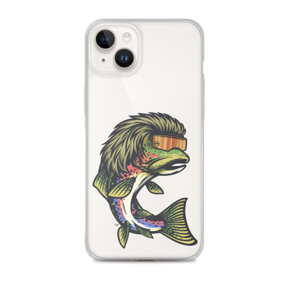 Trout Mullet iPhone Case - Clear