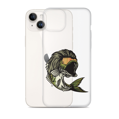 Bass Mullet iPhone Case - Clear