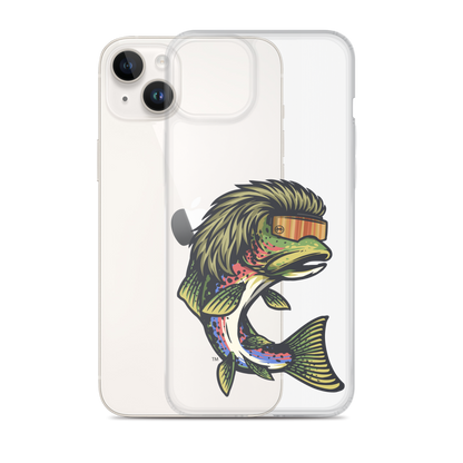 Trout Mullet iPhone Case - Clear