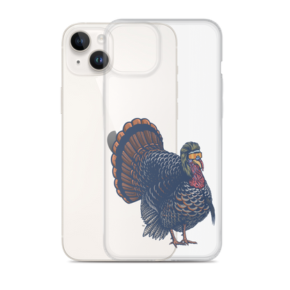 Turkey Mullet iPhone Case - Clear