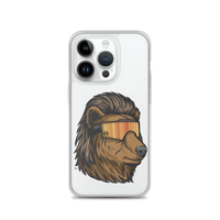 Bear Mullet iPhone Case - Clear