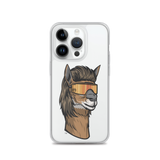 Llama Mullet iPhone Case - Clear