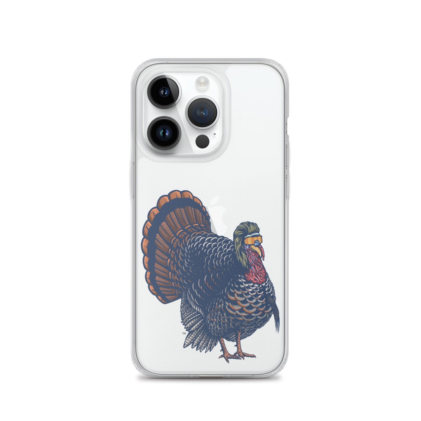 Turkey Mullet iPhone Case - Clear