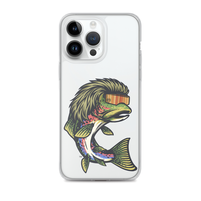 Trout Mullet iPhone Case - Clear