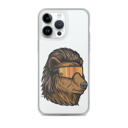 Bear Mullet iPhone Case - Clear