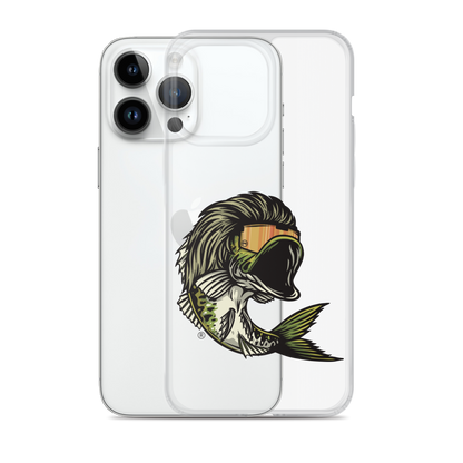 Bass Mullet iPhone Case - Clear